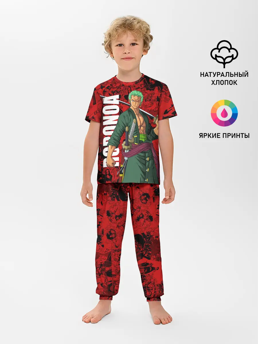Детская пижама с брюками / Ророноа Зоро, One Piece