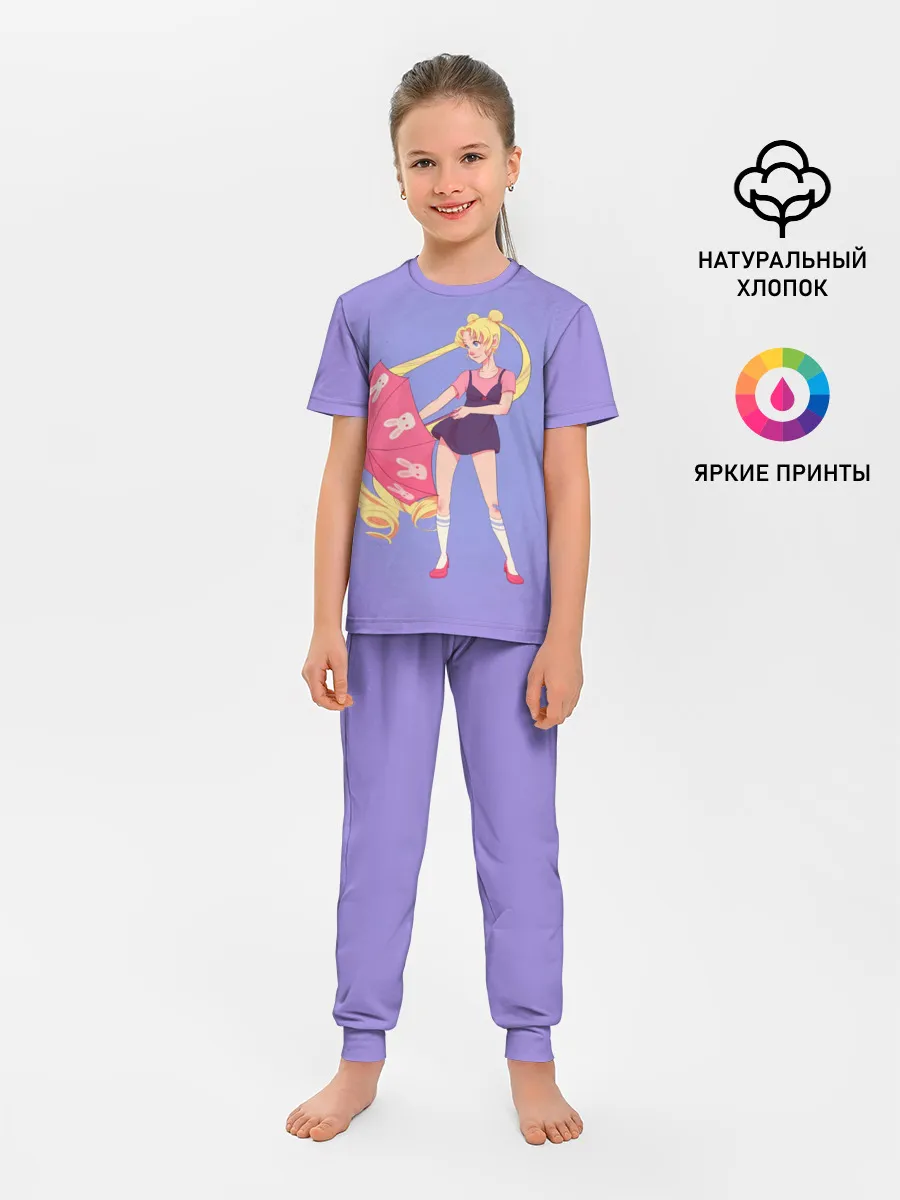 Детская пижама с брюками / Sailor Moon | Сейлор Мун