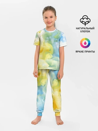 Детская пижама с брюками / Coloful Smoke