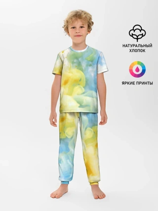 Детская пижама с брюками / Coloful Smoke