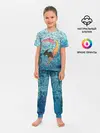 Детская пижама с брюками / Русалка | Подводный мир