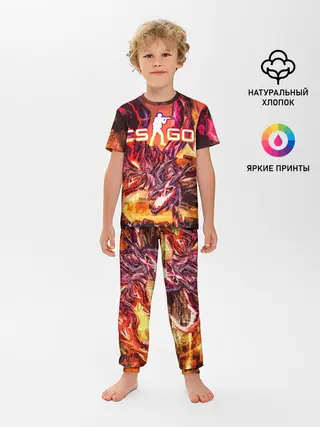 Детская пижама с брюками / CS GO