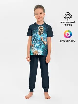 Детская пижама с брюками / Серхио Агуэро