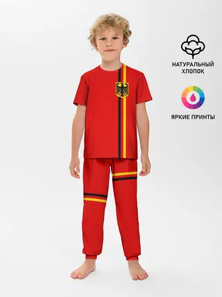 Детская пижама с брюками / Германия, лента с гербом