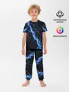 Детская пижама с брюками / ГОЛУБАЯ МОЛНИЯ / ГРОЗА