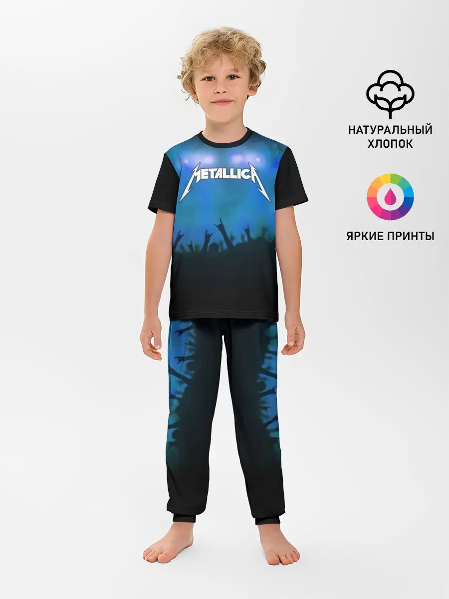 Детская пижама с брюками / Metallica