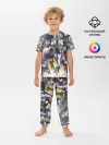 Детская пижама с брюками / Gasoline stains abstraction