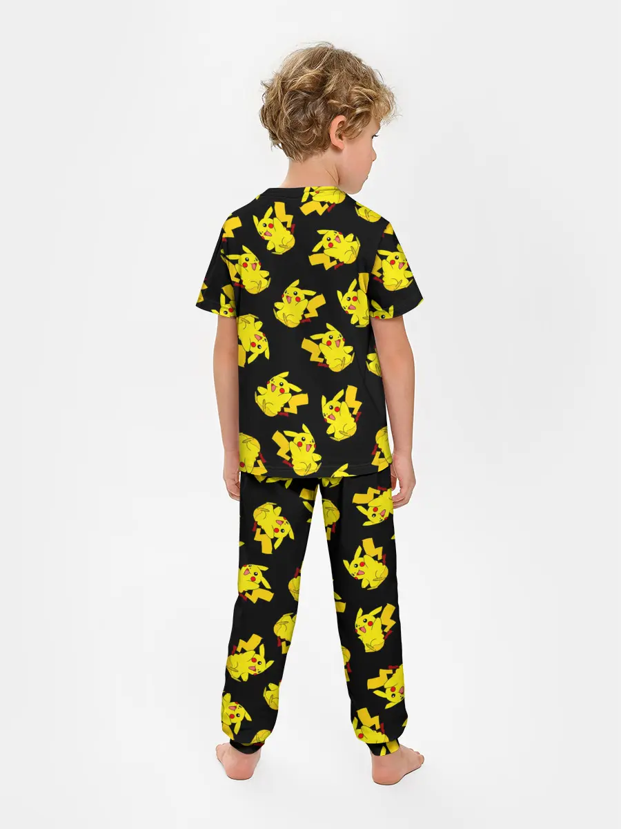Детская пижама с брюками / Веселый пикачу