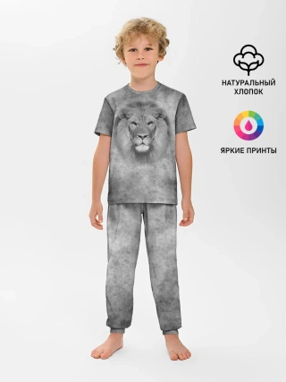 Детская пижама с брюками / Лев