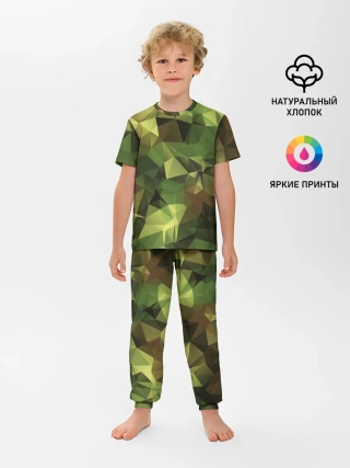 Детская пижама с брюками / МИЛИТАРИ