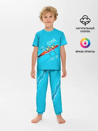 Детская пижама с брюками / Rowers