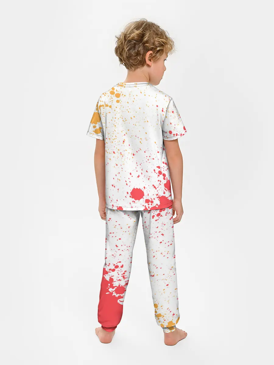 Детская пижама с брюками / Pop It - Rocket - Paint