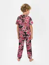 Детская пижама с брюками / Иероглифы и Сакура 3D