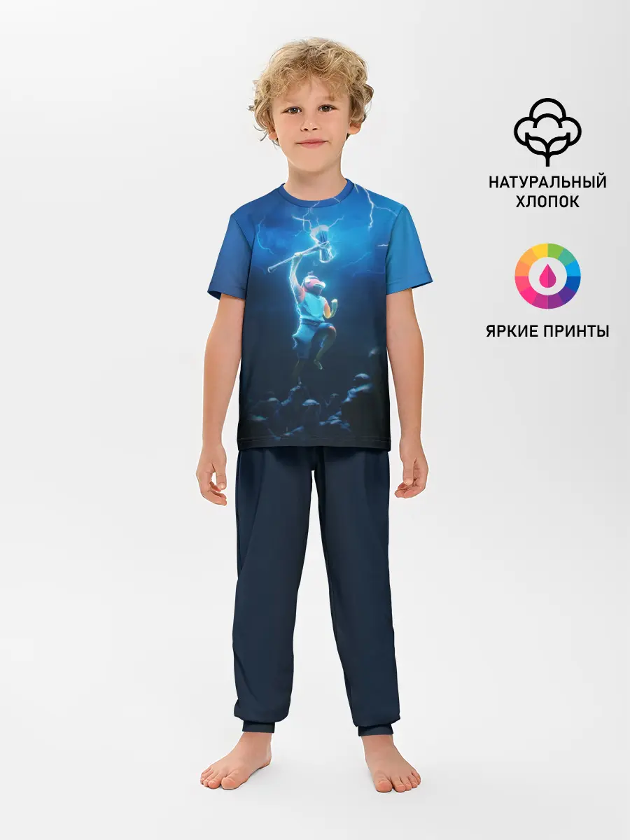 Детская пижама с брюками / КАРАСЬ FORTNITE