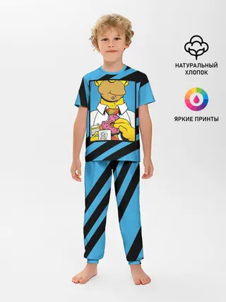 Детская пижама с брюками / Отличительные Черты