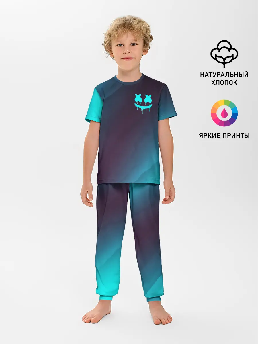 Детская пижама с брюками / MARSHMELLO / МАРШМЕЛЛОУ