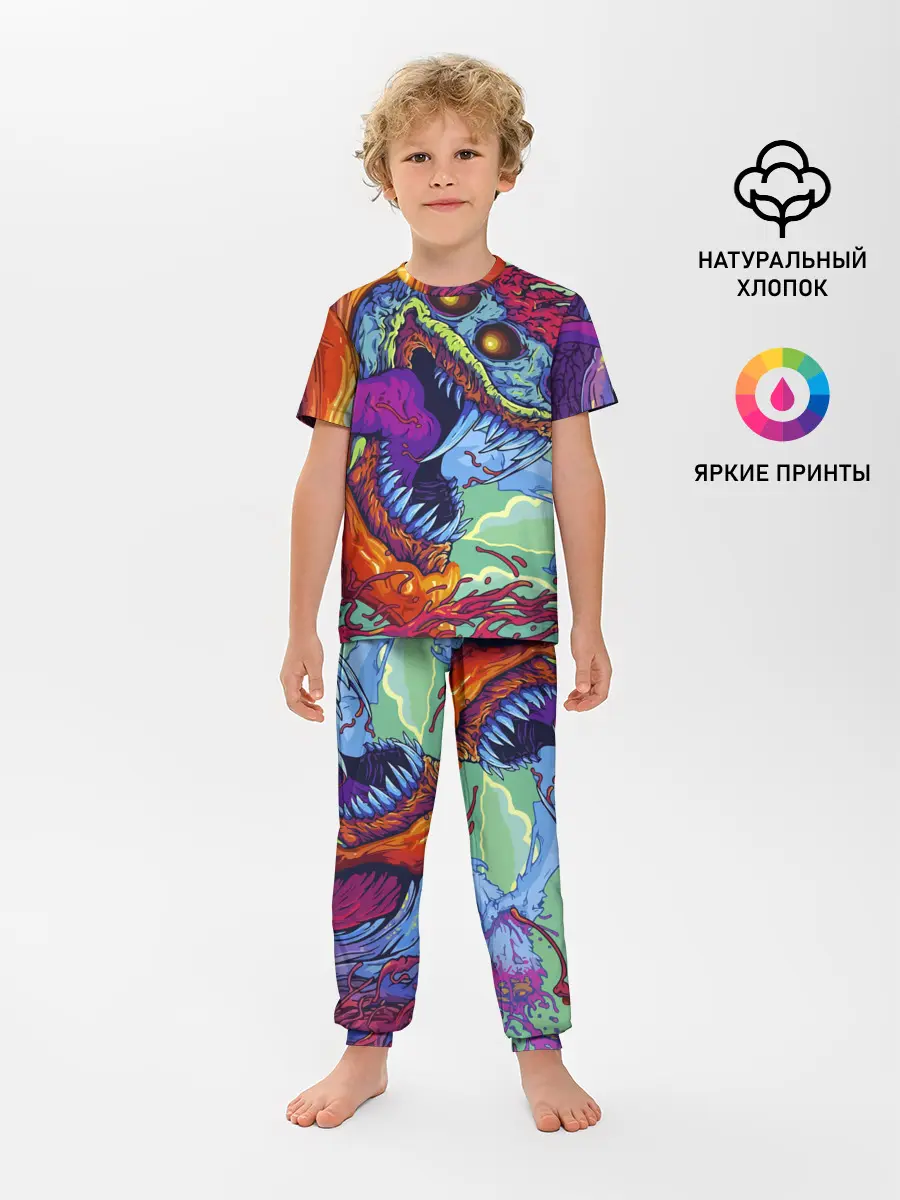 Детская пижама с брюками / CS GO HYPERBEAST | КС ГО ХАЙПЕРБИСТ