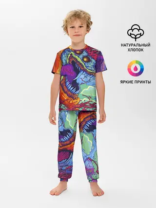 Детская пижама с брюками / CS GO HYPERBEAST | КС ГО ХАЙПЕРБИСТ