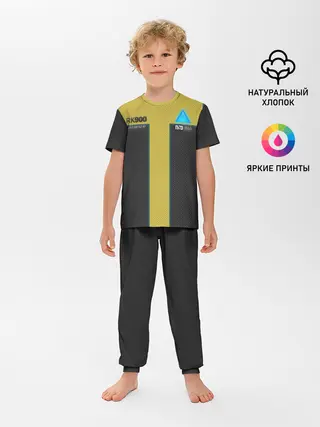 Детская пижама с брюками / TrdDBH, detroit, become human,