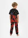 Детская пижама с брюками / Игра в кальмара пламя.