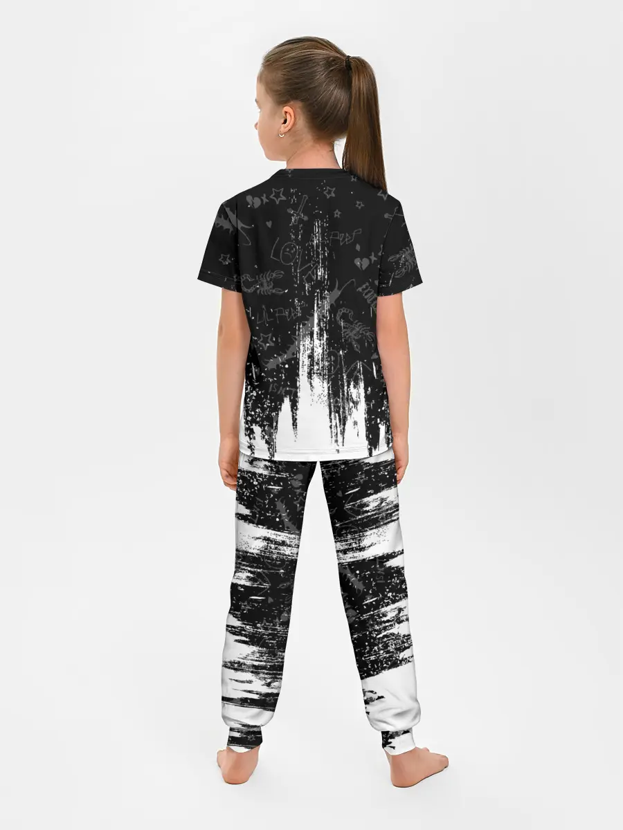 Детская пижама с брюками / LIL PEEP / ЛИЛ ПИП