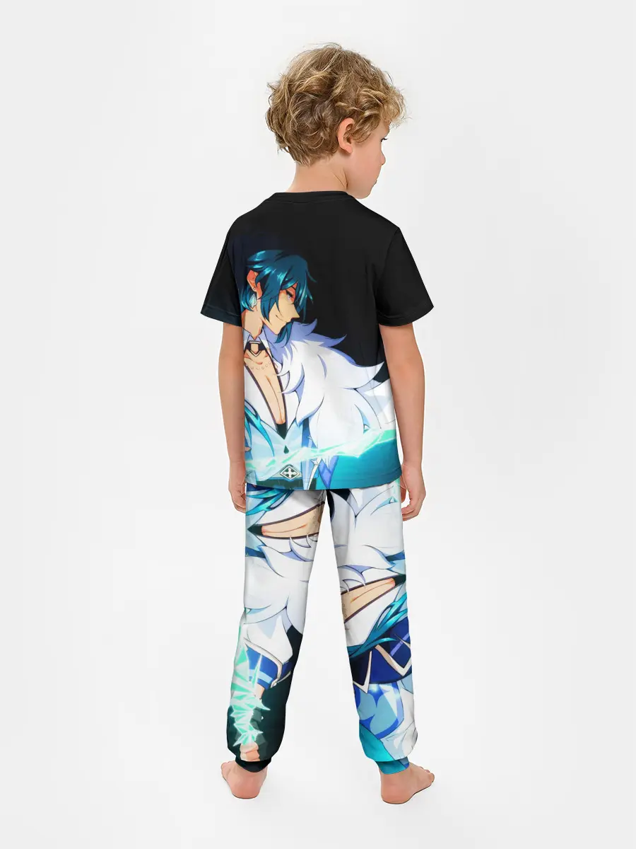 Детская пижама с брюками / Genshin Impact - Кэйа
