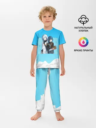 Детская пижама с брюками / Genshin Impact