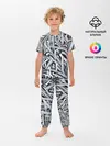 Детская пижама с брюками / Каллиграфия