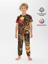 Детская пижама с брюками / Хохлома