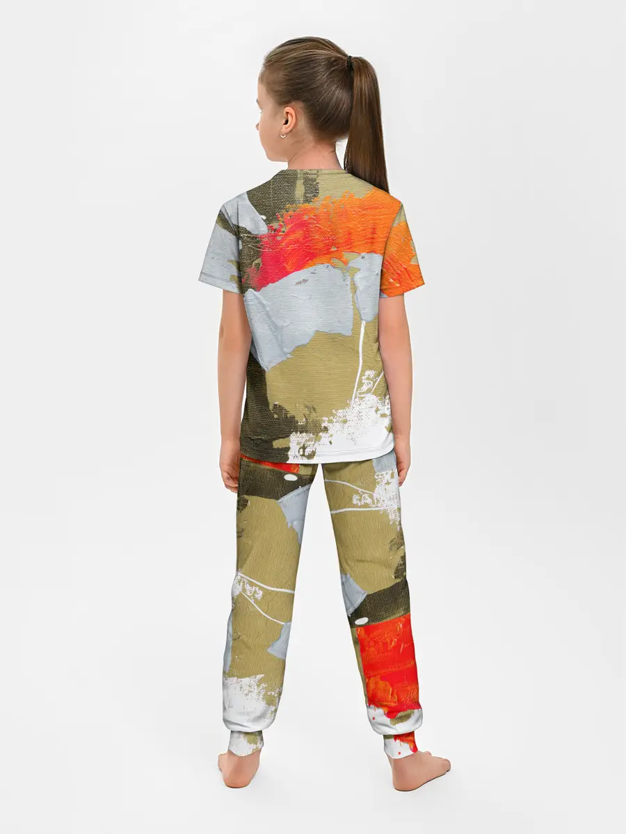 Детская пижама с брюками / Art Abstraction