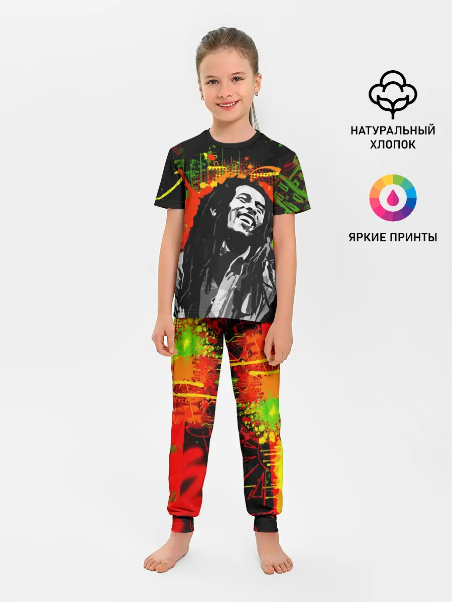 Детская пижама с брюками / Боб Марли