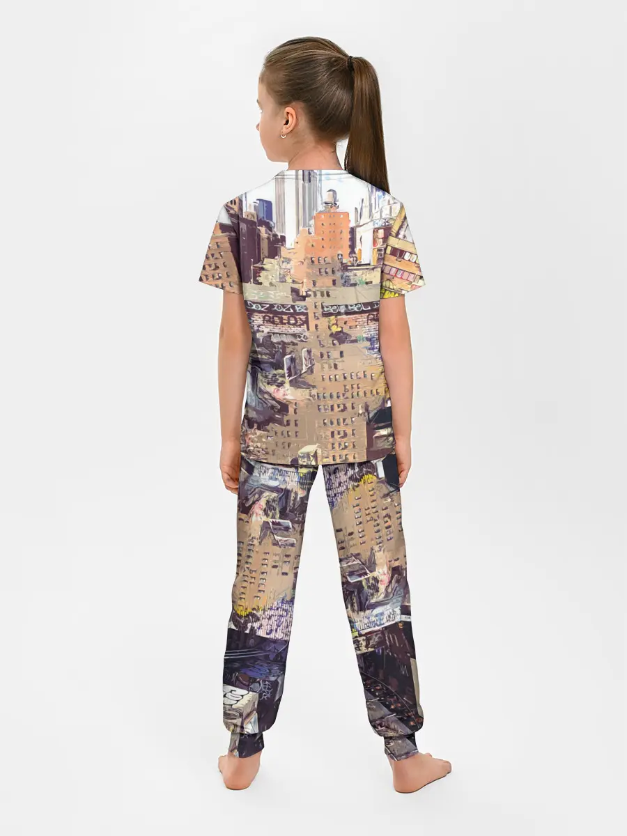 Детская пижама с брюками / Billie Eilish