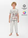 Детская пижама с брюками / Страна чудес ....