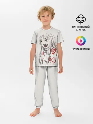 Детская пижама с брюками / Страна чудес ....