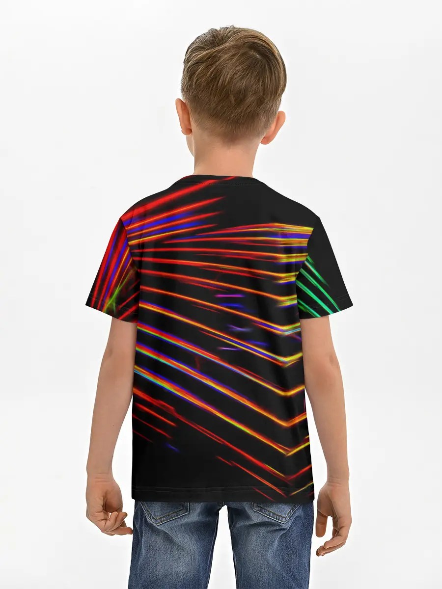 Детская базовая футболка / STRIPES COLOR