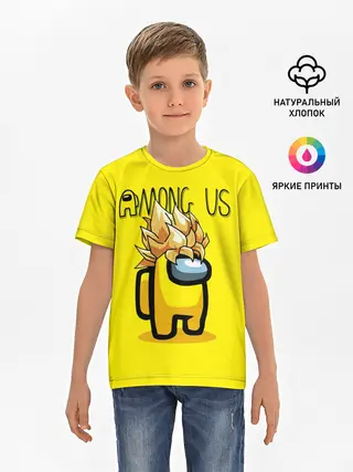 Детская базовая футболка / Among Us