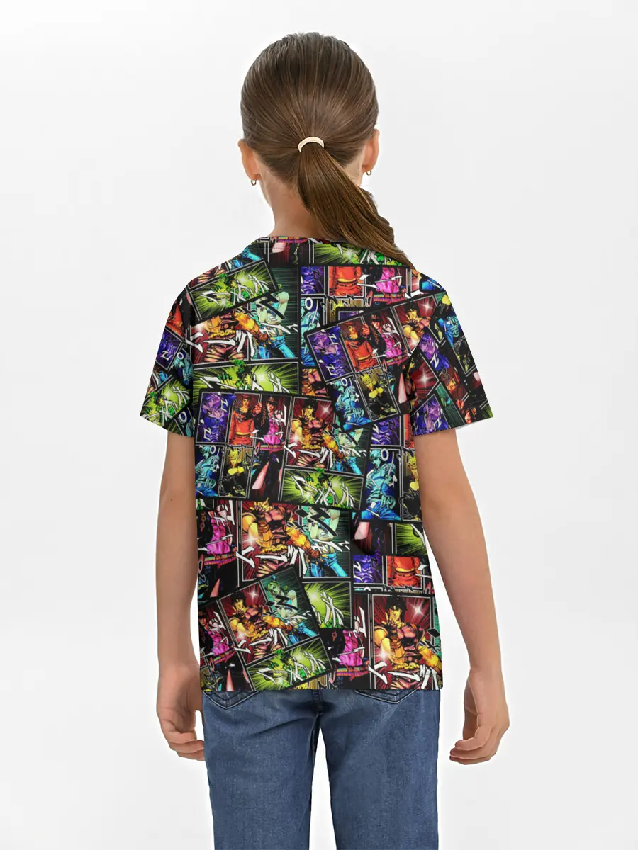 Детская базовая футболка / JoJo Bizarre Adventure