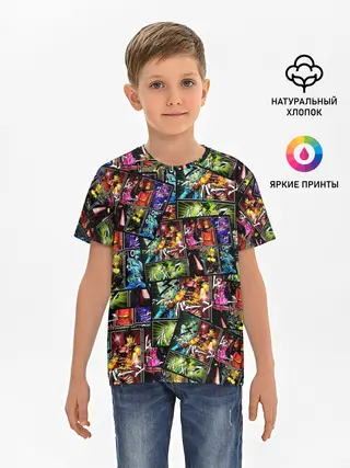 Детская базовая футболка / JoJo Bizarre Adventure