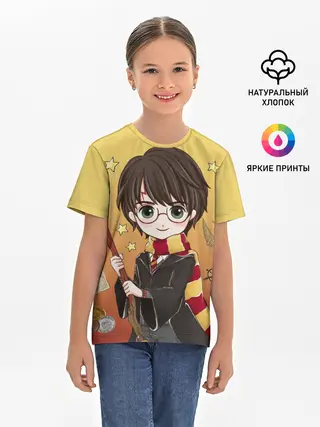 Детская базовая футболка / Гарри Поттер