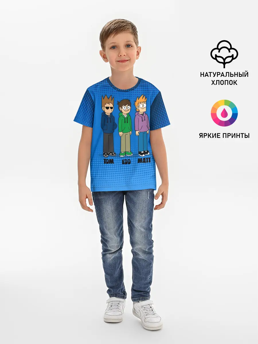 Детская базовая футболка / Tom Edd Matt