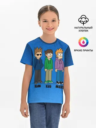 Детская базовая футболка / Tom Edd Matt