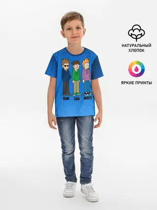 Детская базовая футболка / Tom Edd Matt