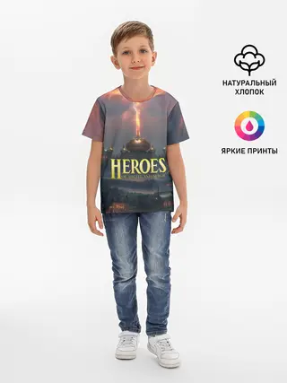 Детская базовая футболка / Heroes of Might and Magic | HoM