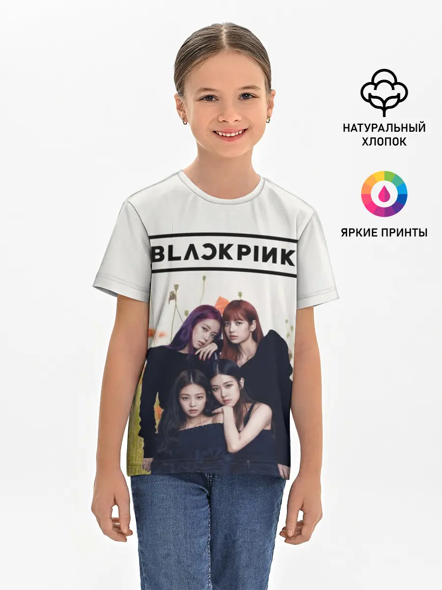 Детская базовая футболка / BlackPink