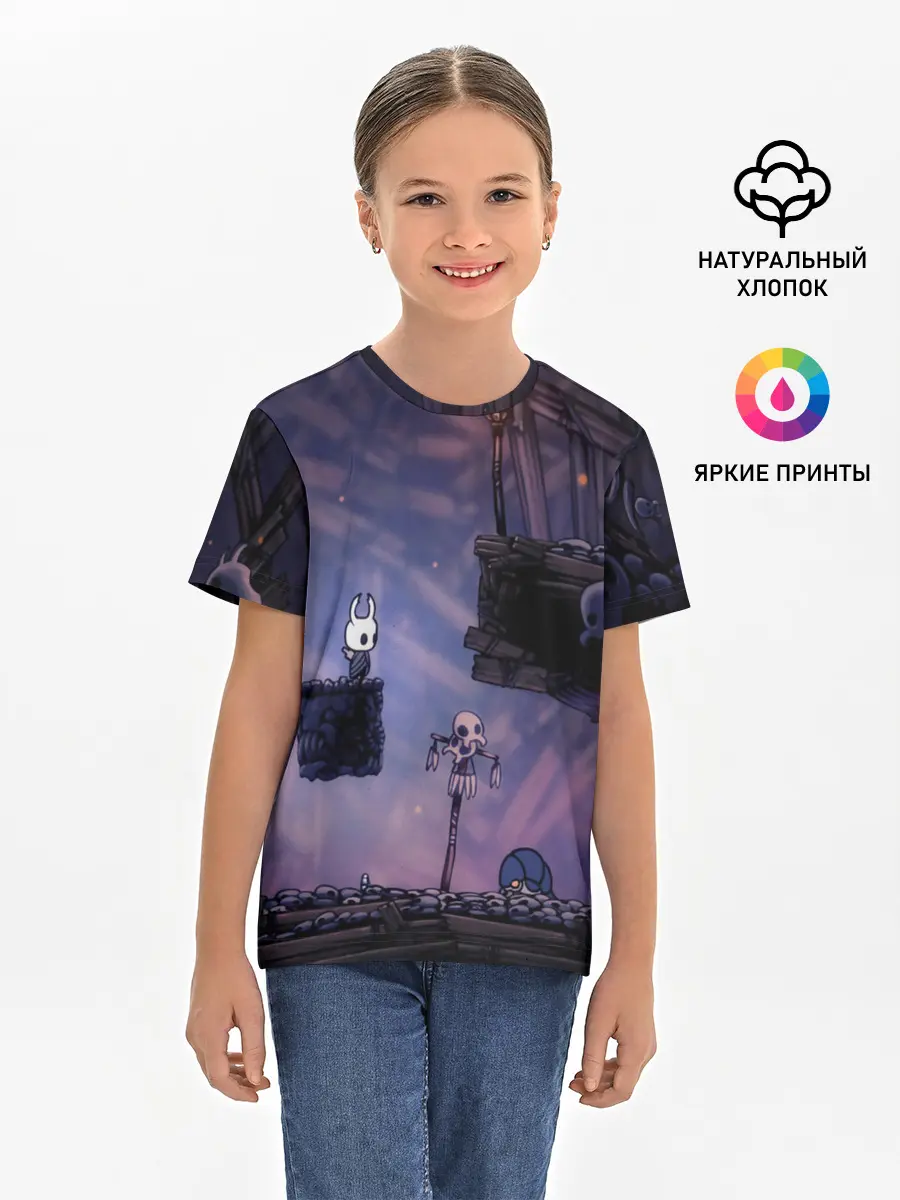Детская базовая футболка / HOLLOW KNIGHT