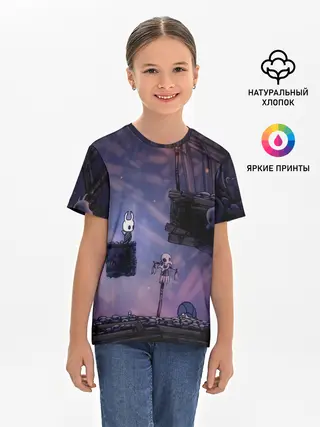 Детская базовая футболка / HOLLOW KNIGHT