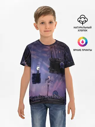 Детская базовая футболка / HOLLOW KNIGHT