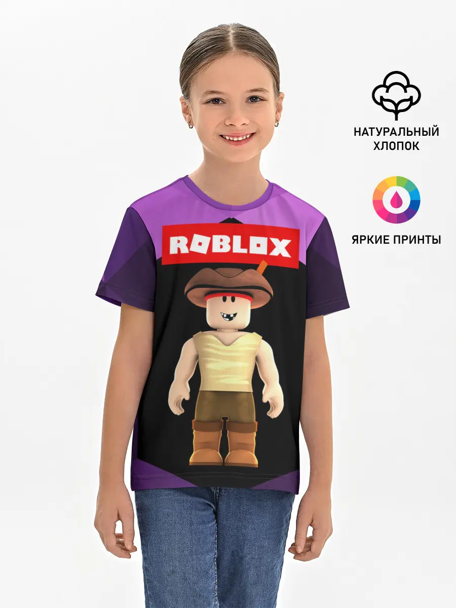 Детская базовая футболка / ROBLOX | РОБЛОКС
