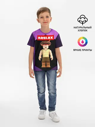 Детская базовая футболка / ROBLOX | РОБЛОКС