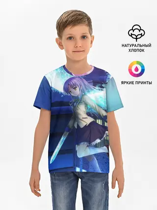 Детская базовая футболка / Крылья